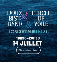 DBB en concert sur le lac de Malbuisson
